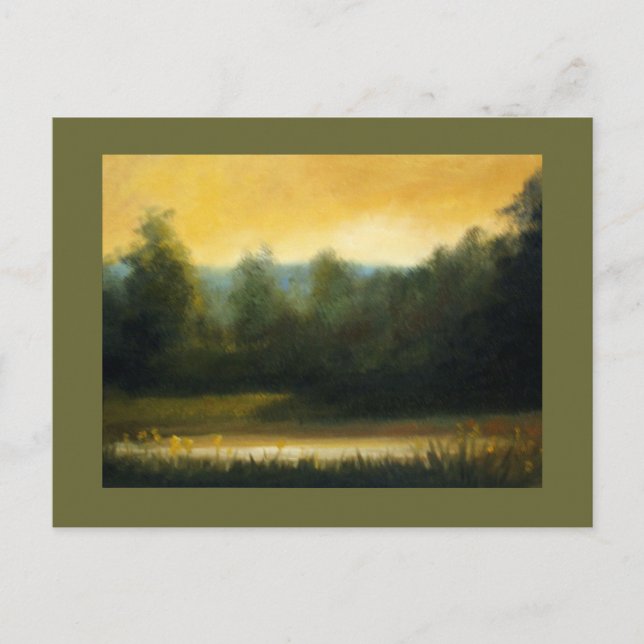 Carte Postale lumière chaude (Devant)