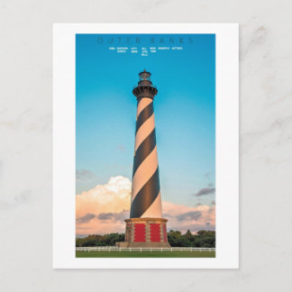 Carte Postale Lumière du Cap Hatteras.