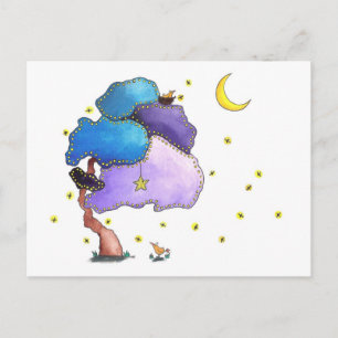 Carte Postale Lumière nocturne, vide