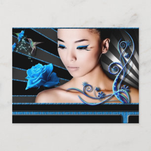 Carte postale lumière postcard