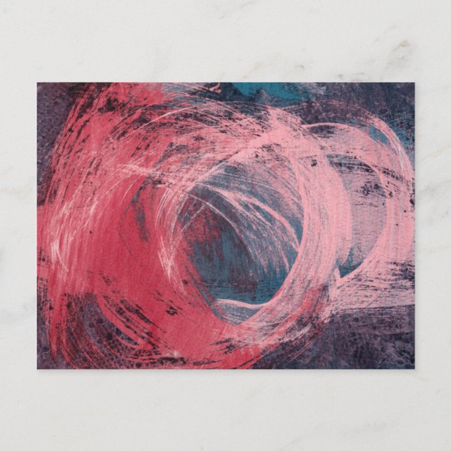 Carte Postale Lumière rose I (Devant)