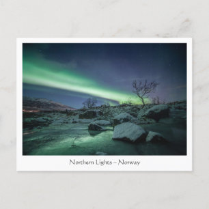 Carte Postale Lumières du Nord