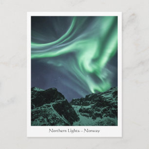 Carte Postale Lumières du Nord