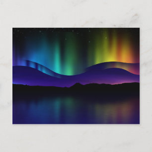 Carte Postale Lumières du Nord