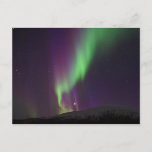Carte Postale Lumières du Nord à Lappland, Suède