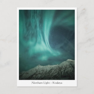Carte Postale Lumières du Nord Norvège