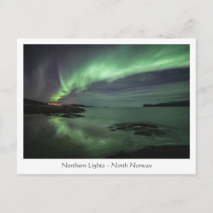 Carte Postale Lumières du Nord Norvège