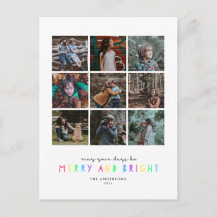 Carte Postale Luminants multiples Photo Holiday