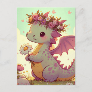 Carte Postale Luminexa (Un dragon plein de poutres solaires)