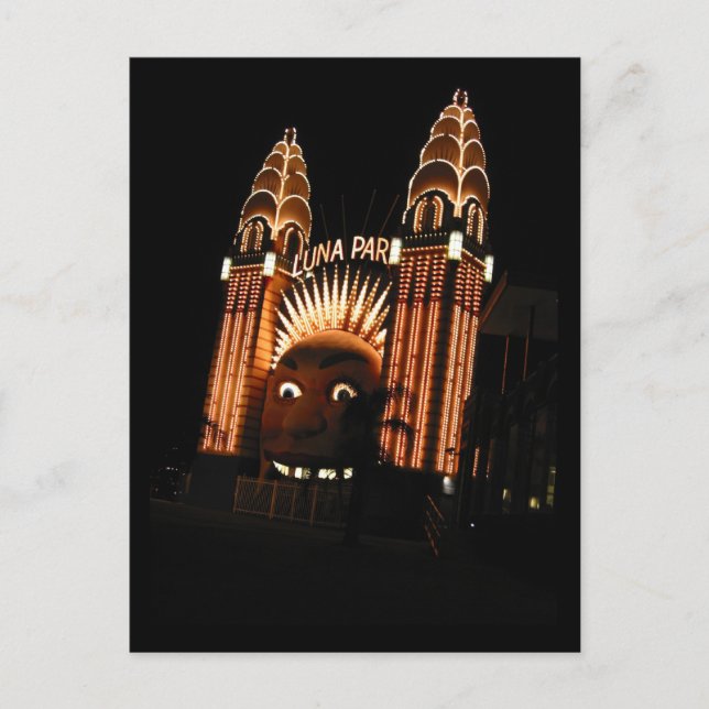 Carte Postale luna sydney (Devant)