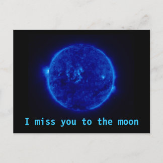 Carte postale Lune