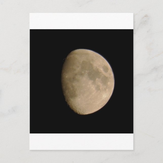 Carte Postale lune (Devant)