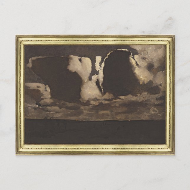 Carte Postale Lune, 1887 (Devant)