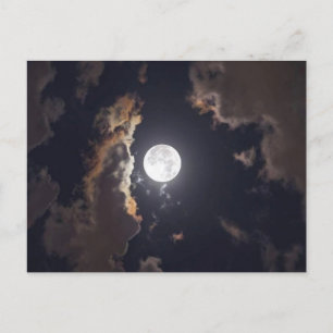 Carte Postale Lune brillante