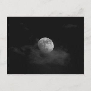 Carte Postale Lune dans les nuages