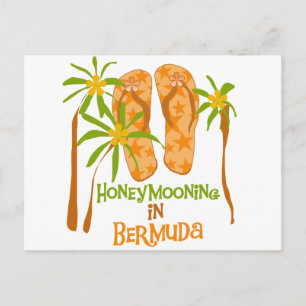 Carte Postale Lune de miel aux Bermudes