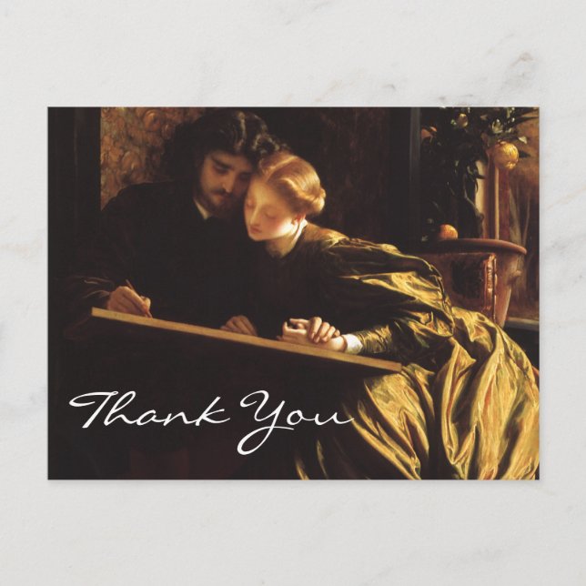 Carte Postale Lune de miel de Leighton (Devant)