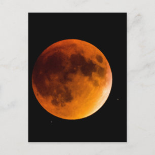Carte Postale Lune de sang
