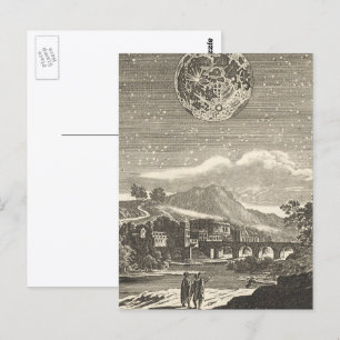 Carte Postale Lune d'époque de la Renaissance par Allain Mallet