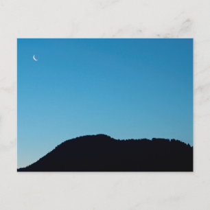 Carte Postale Lune du croissant
