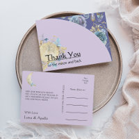 Lune lunaire lunaire Merci pourpre