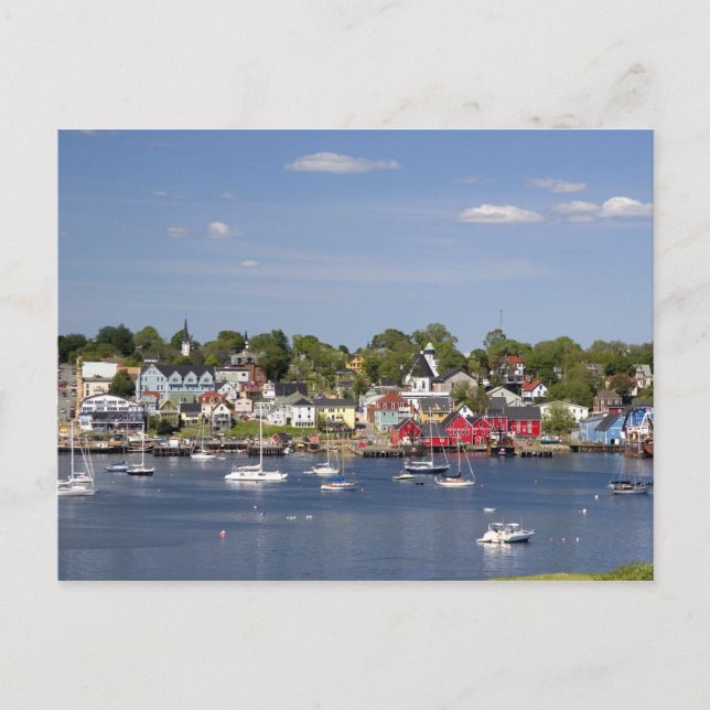 Carte Postale Lunenberg, Nouvelle-Écosse, Canada. 2 (Devant)