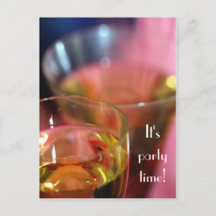 Carte postale Lunettes de Champagne - Vous êtes in