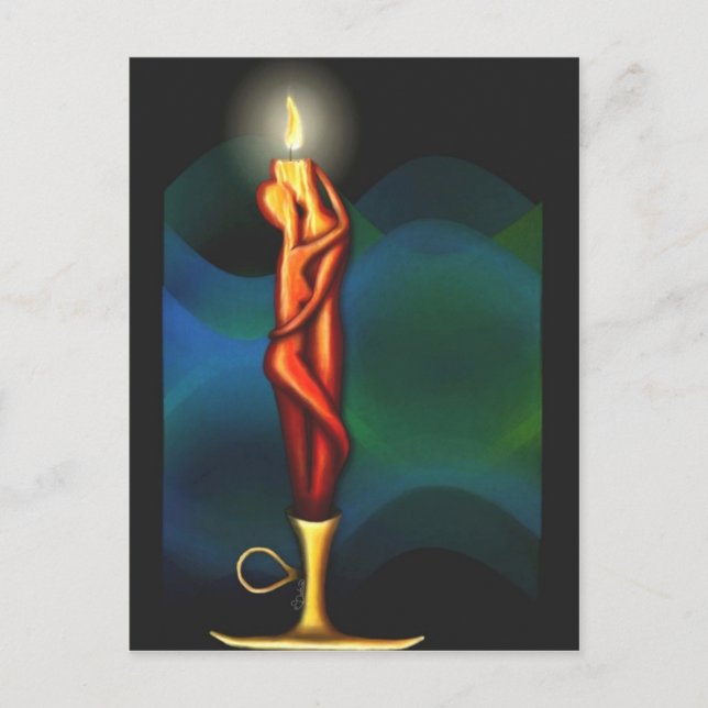 Carte Postale L'unicité de deux (Devant)