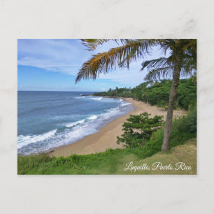 Carte Postale Luquillo, Porto Rico - Vagues cachées