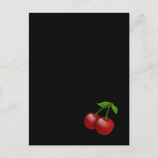 Carte Postale Luscieux cerises rétro