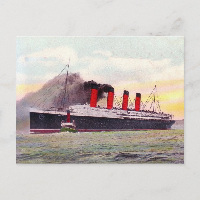 Carte Postale Lusitanie 1907 (Devant)