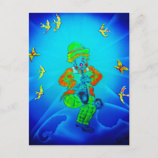 Carte Postale Lustige Welt Clown 2