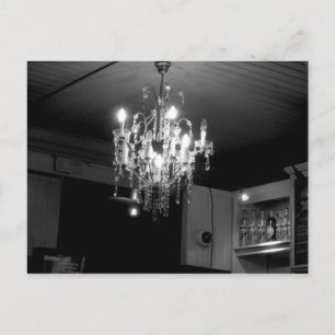 Carte Postale Lustre en cristal