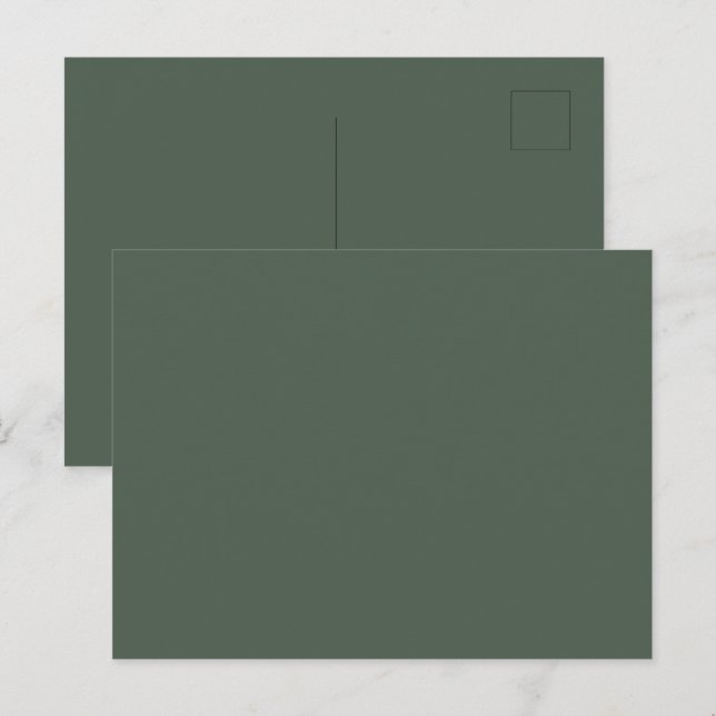 Carte postale lustrée Ashwood Moss pour message sp (Devant / Derrière)