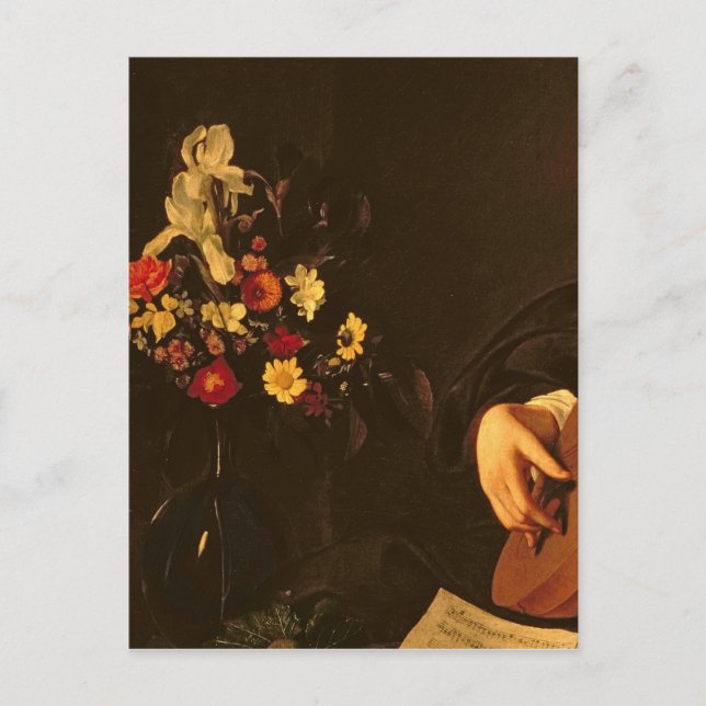 Carte Postale Lute Player, c.1595 (Devant)