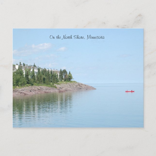 Carte Postale Lutsen Bliss, Sur La Rive Nord, Minnesota (Devant)