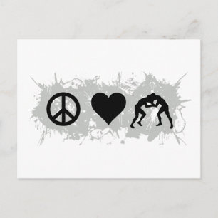 Carte Postale Lutte 1