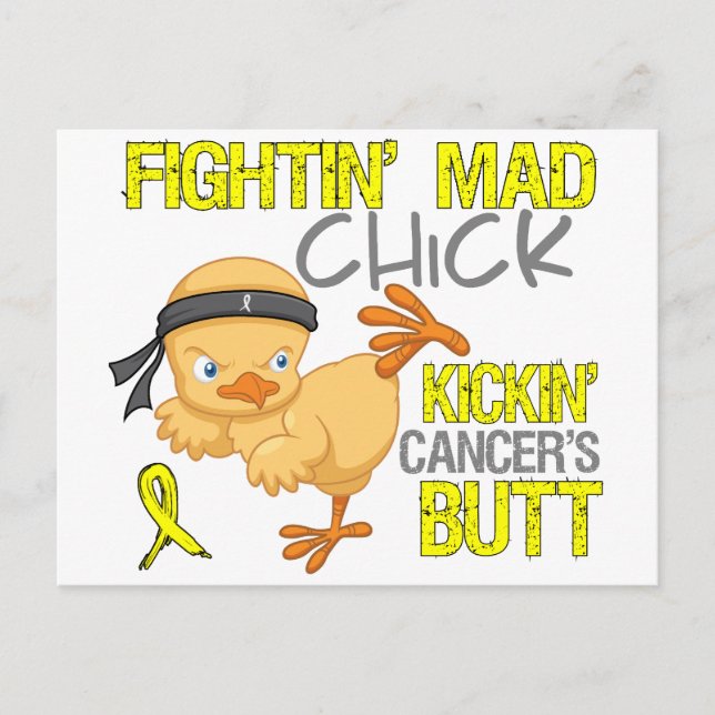 Carte Postale Lutter contre Chick Sarcoma (Devant)