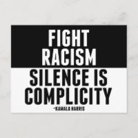 Lutter contre le racisme Le silence est une compla