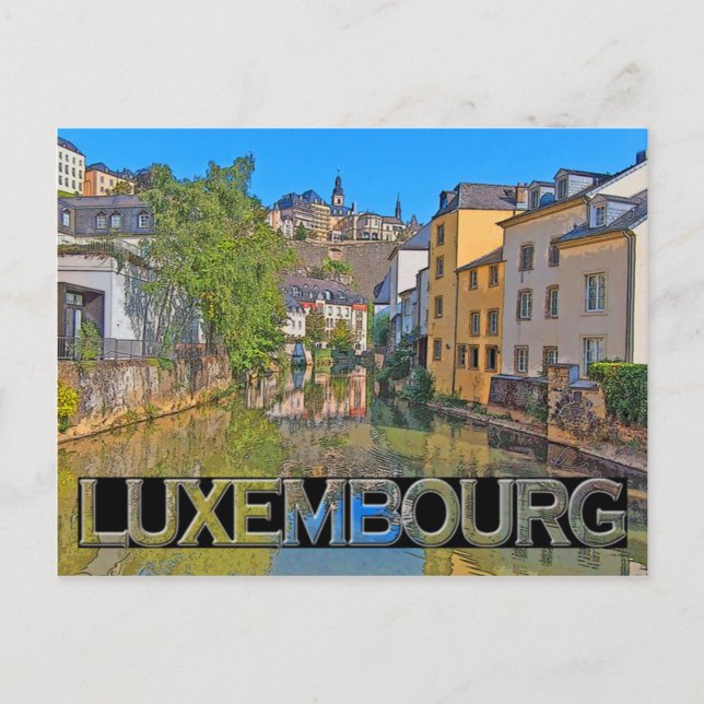 Carte Postale Luxembourg (Devant)