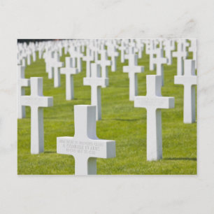 Carte Postale Luxembourg, Hamm Cimetière militaire américain