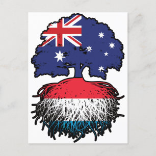 Carte Postale Luxembourg Luxembourg Australian Australia Tree