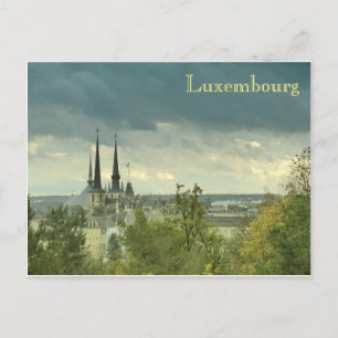 Carte Postale Luxembourg nuageux