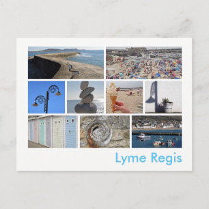 Carte Postale Lyme Regis multi-images