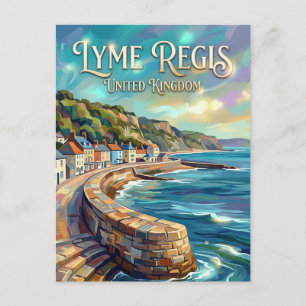 Carte Postale Lyme Regis Royaume-Uni
