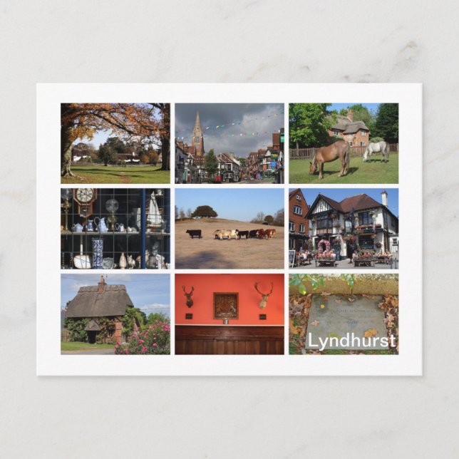 Carte Postale Lyndhurst (Devant)