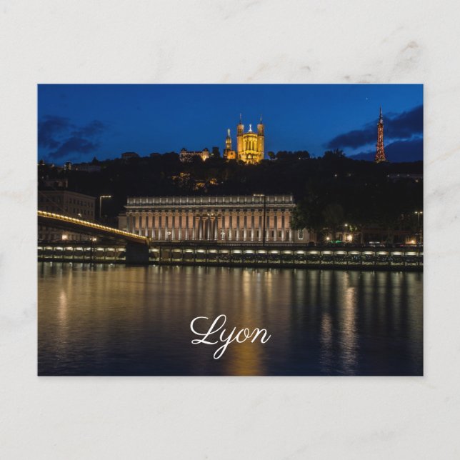 Carte Postale Lyon (Devant)