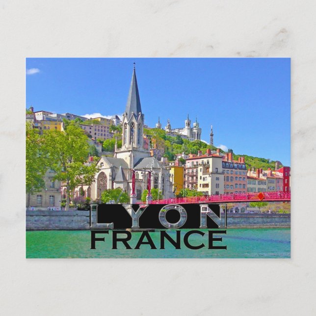 Carte Postale Lyon (Devant)