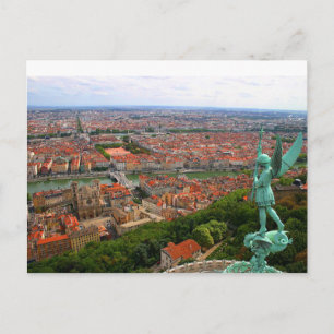 Carte postale Lyon de Fourviére, France