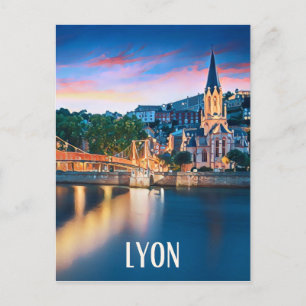 Carte Postale Lyon Photo Vintage 